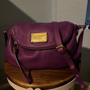 Marc Jacobs Cross Body Purple Bag